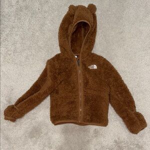The North Face Brown Fleece Hoodie
